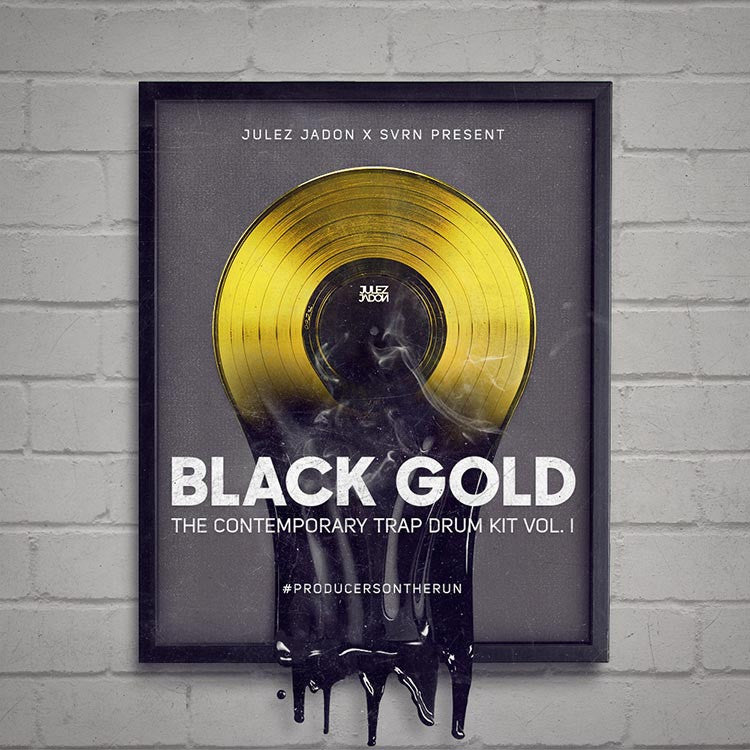 Black Gold: The Contemporary Trap Drum Kit Vol. 1