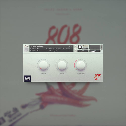 Hot Sauce: The 808 Pack Vol. 1 (WAV & Kontakt Format)