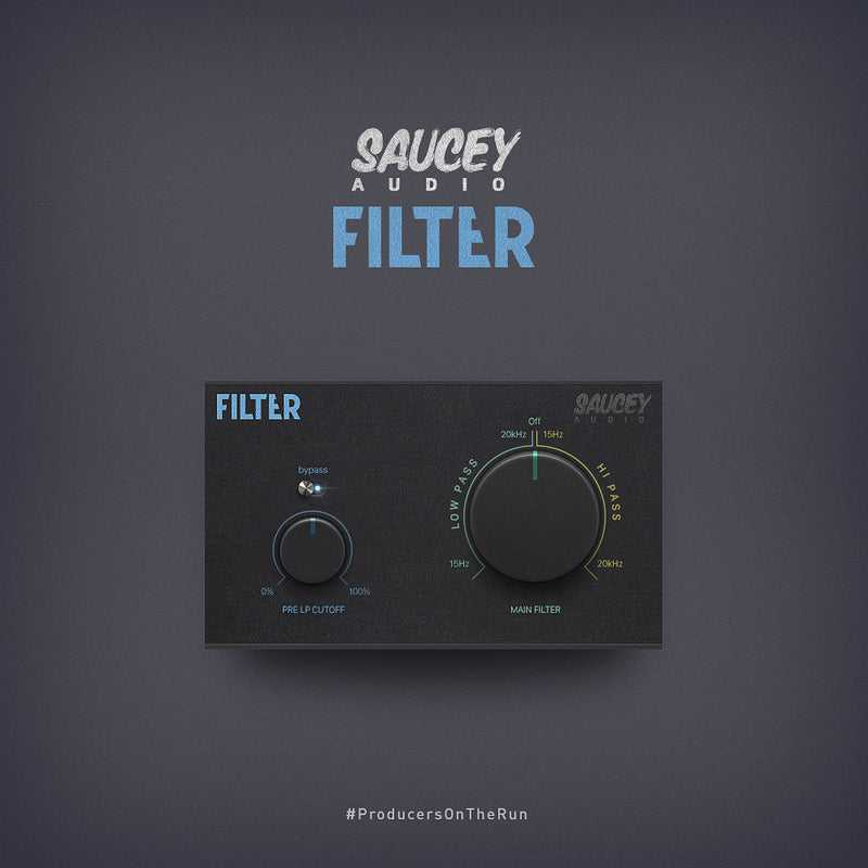 Saucey Audio - Filter (VST/AU/AAX Plug-In)