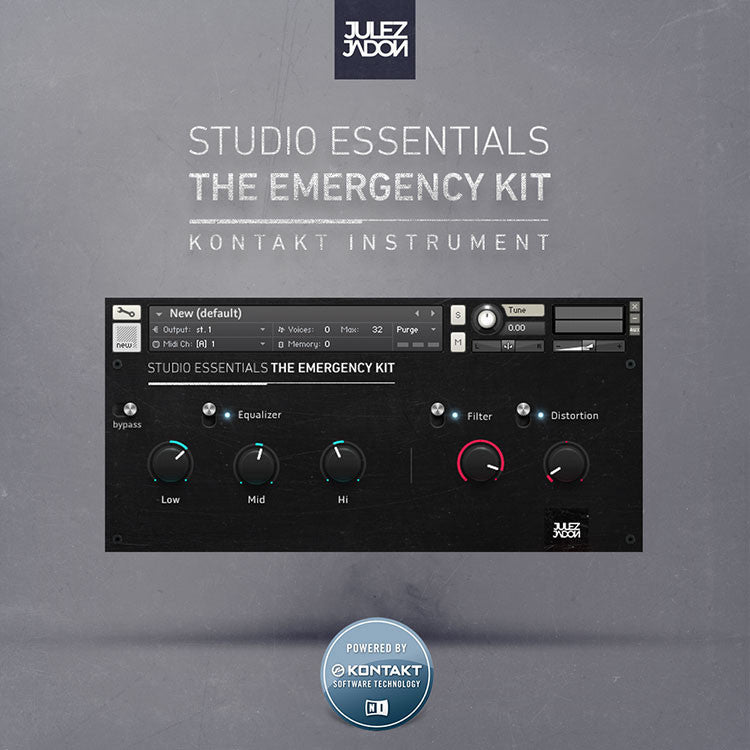 Studio Essentials: The Emergency Kit (Kontakt Format)